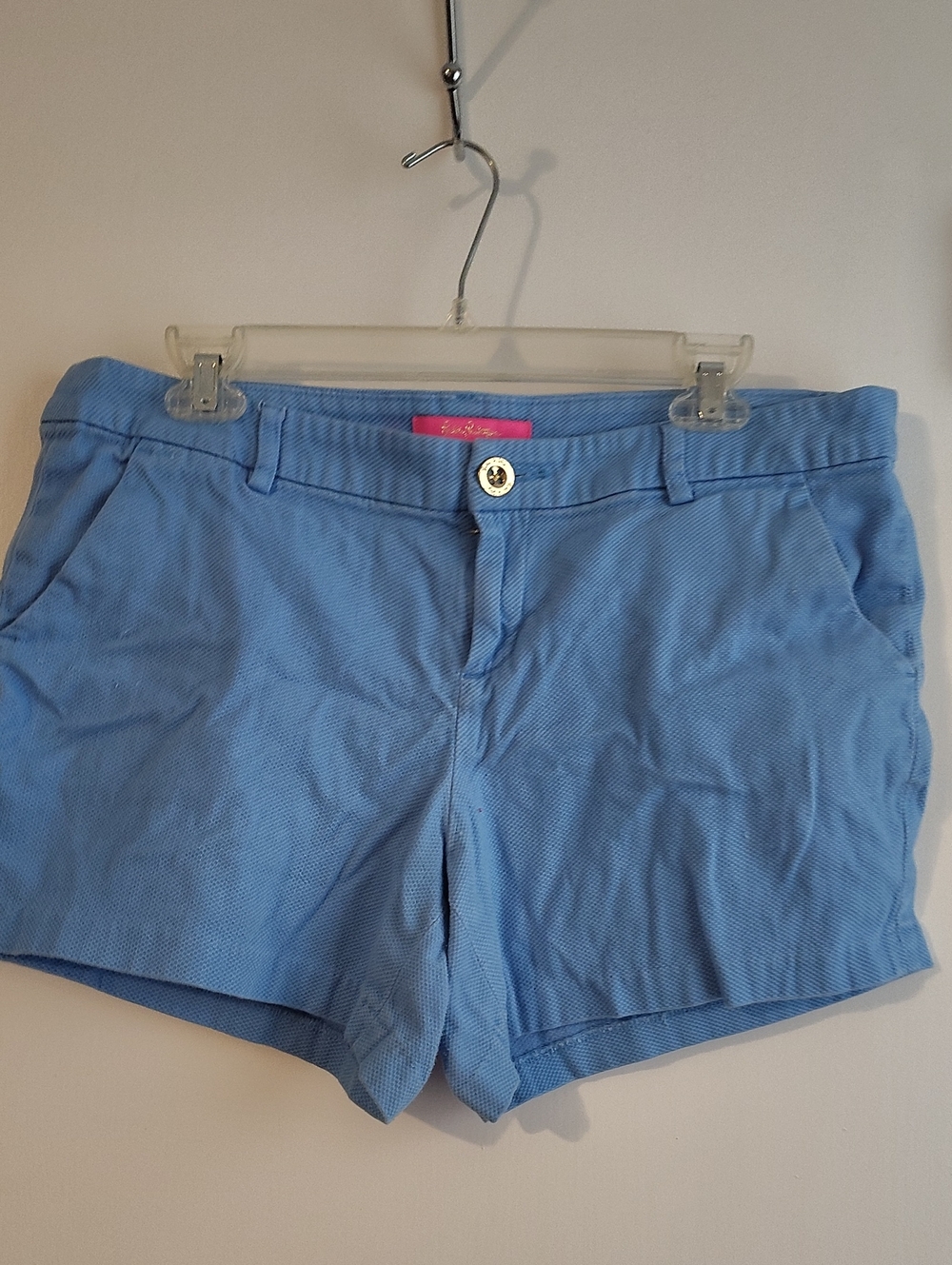 Lilly Pulitzer Light Blue Cotton Shorts